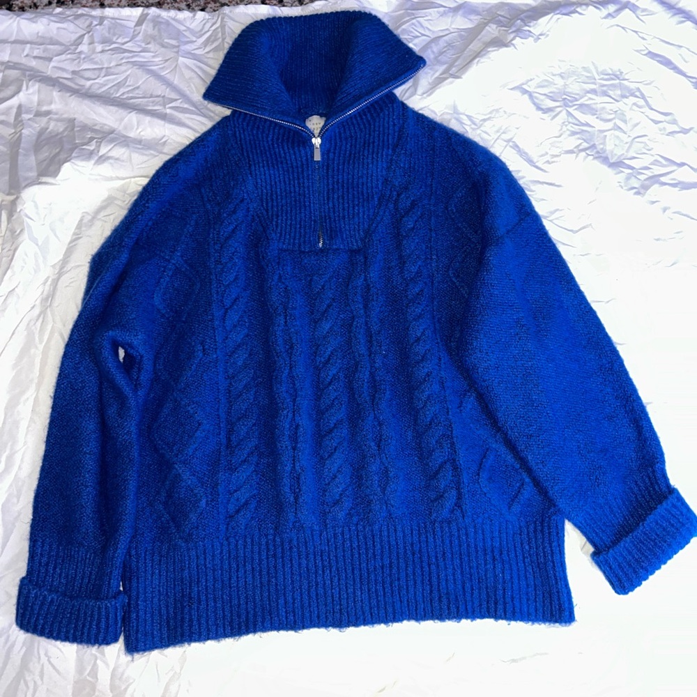 Target royal blue sweater